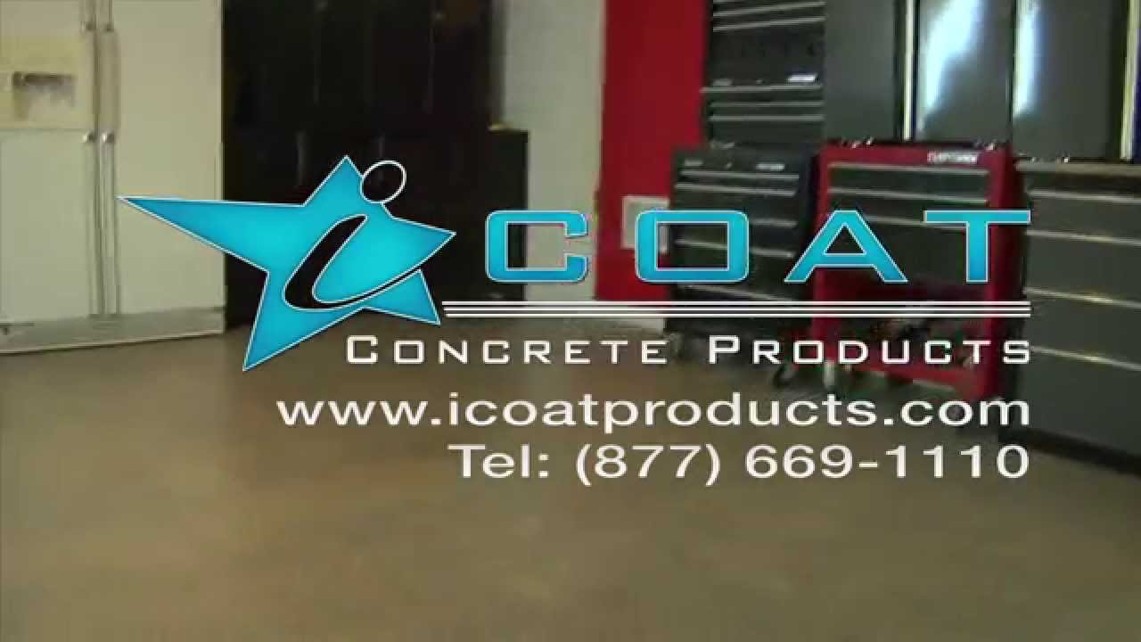 Garage Floor Epoxy Professional Finish with iCoat Systems