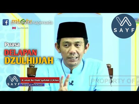 Dalil Puasa Tarwiyyah Atau Puasa 8 Dzulhijjah | Jihad Pagi MTA Terbaru #ustadznurkholidsyaifulloh