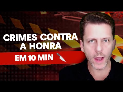 Nunca mais confunda os Crimes Contra a Honra