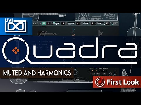 UVI Presents QUADRA - Mutes and Harmonics | Morphing Sound Design | First Look