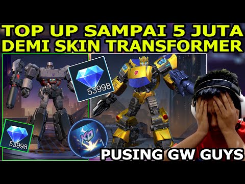 DI BIKIN BANGKRUT SAMA MOONTON, GILA SIH INI SKIN MAHAL NYA GAK NGOTAK ! SAMPAI TOP UP 5 JUTA - MLBB