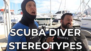 Scuba Diver Stereotypes