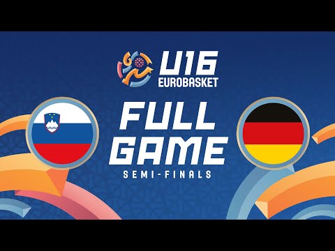 Semi-Finals | Slovenia v Germany | Full Basketball Game | FIBA U16 Women's EuroBasket 2025