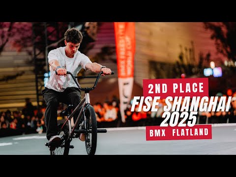 JULIEN BARAN - 2ND PLACE - UCI BMX FLATLAND FINAL MEN SHANGHAI 2025