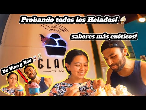 Buscando los mejores Helados de Guatemala | Glacy, Amoretto