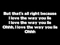 Rihanna - Love The Way You Lie (Part 2) ft ...