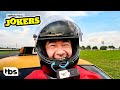 Murr Straps To A Stunt Car And Has To Read A Book For His Punishment Impractical Jokers TBS