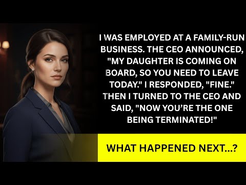 Boss Fired Loyal Employee of 10 Years to Hire His Spoiled Daughter... Instant Karma Destroyed...