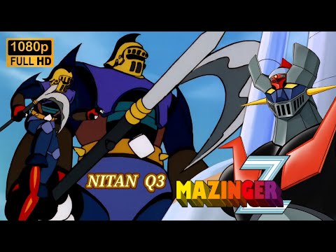 MAZINGER Z vs NITAN Q3 - 🔥LA BESTIA SE RETIRA Y... ¡¡VUELVE REFORZADA!!.NO ES RIVAL PARA MAZINGER!!🔥