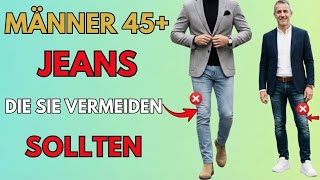5 Jeans-Typen, die Männer über 45 nach 2026 nicht mehr tragen sollten