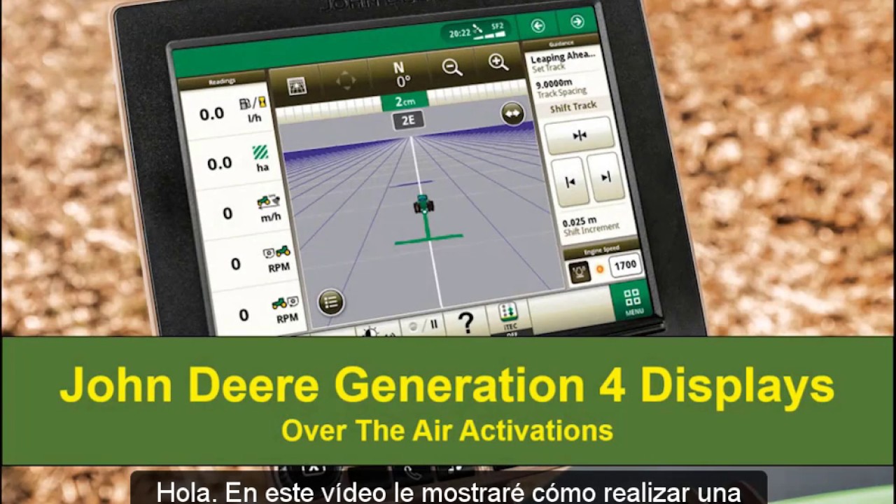 Activación Inalámbrica | John Deere
