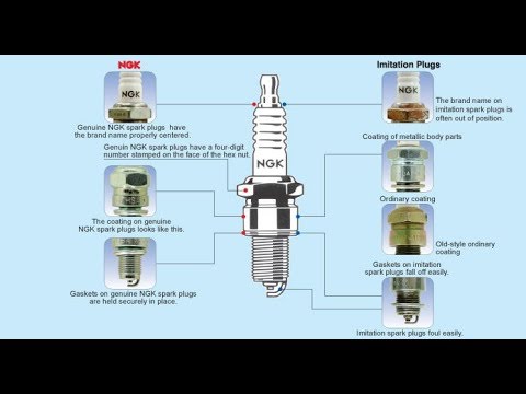 Fake NGK spark plugs