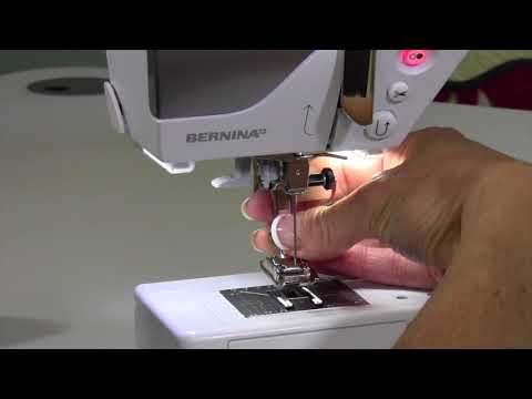 Bernina 560 13 Attaching & Removing Feet
