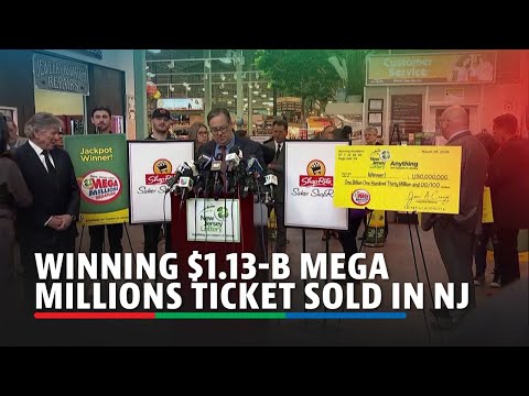 Winning 1.13-B Mega Millions ticket sold in NJ