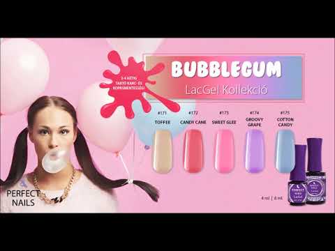 BubbleGum - LacGel kollekció | Perfect Nails