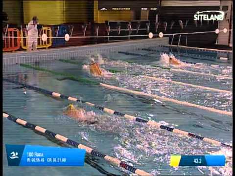 Serie 1 dei 100 Rana  Assoluti M Agonisti - 7° Trofeo SOGEIS Montichiari