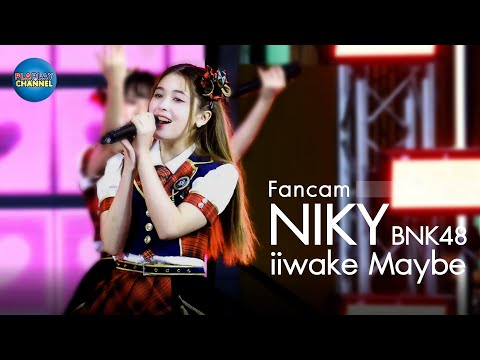 Niky BNK48 Fancam - iiwake Maybe BNK48 Roadshow 07/05/2566