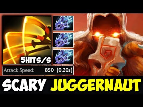 Its Scary Af When You Are Alone - Crazy Max Speed Build Juggernaut By Jabz Top 10 Immortal Dota 2