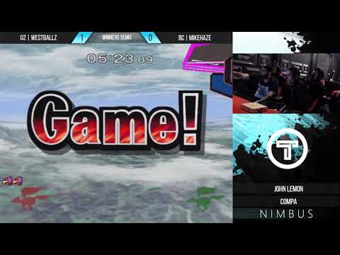 Nimbus #37- G2 | Westballz (Falco) VS bc | Mikehaze (Fox) - SSBM Winners Semis