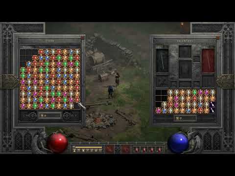 Diablo 2 Resurrected check out these 200 NON LADDER RARE and Magic JEWELS i hoarded since season 1