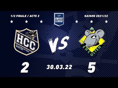 30.03.2022 HC La Chaux-de-Fonds - EHC Olten (2-5)