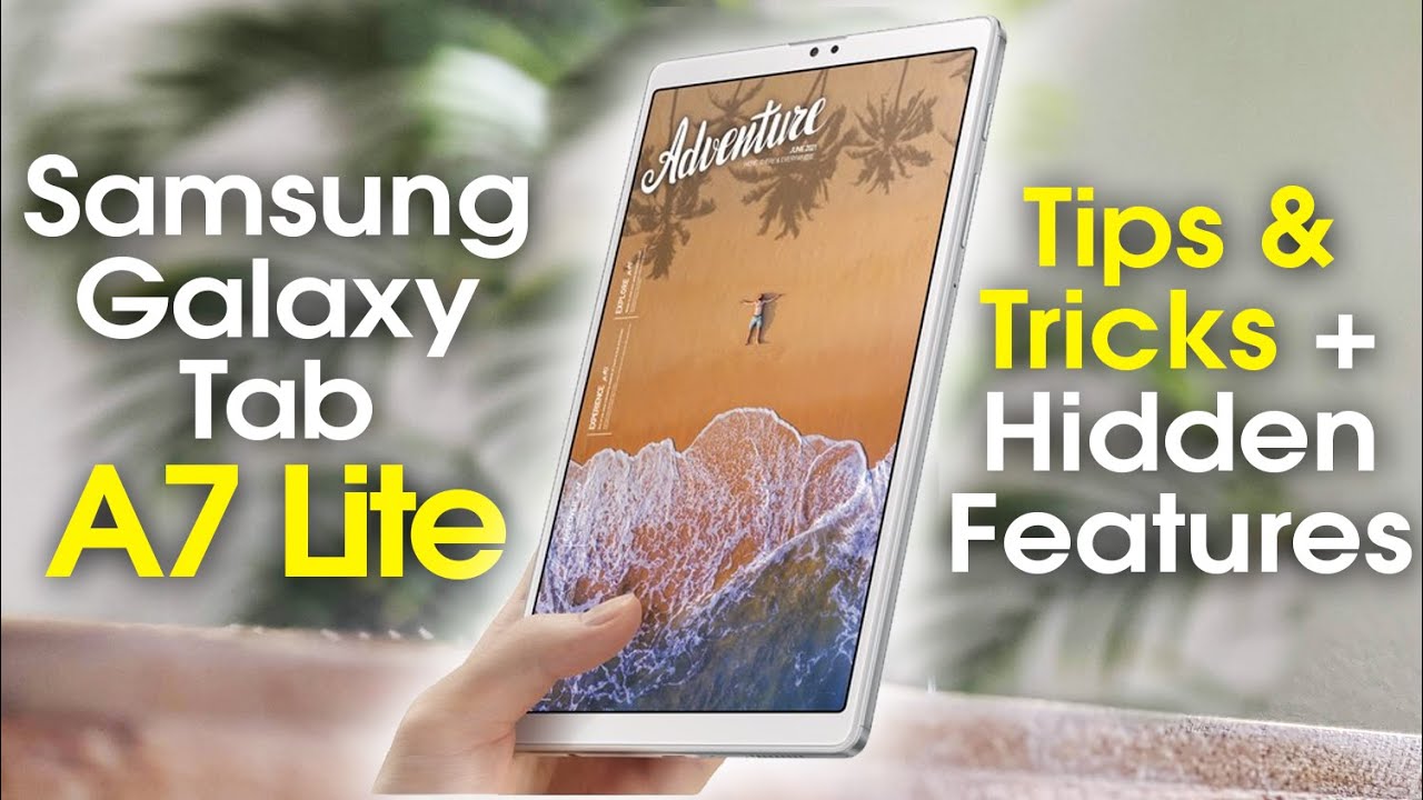 Samsung Galaxy Tab A7 Lite Tips and Tricks (Hidden Features) | H2TechVideos