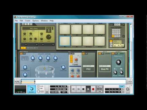 Reason 5 Showcase: Kong Drum Designer - Physical Modelling