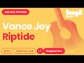Vance Joy Riptide Acoustic Karaoke