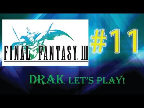 Drak Let's Play: Final Fantasy 3 Part 11 - Levigrass Shoes and the Manor of Gold!