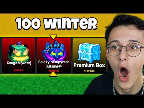 100 Winter Random FRUITS ! (Update 29)