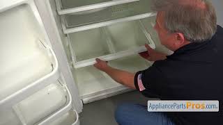 How to Replace Frigidaire/Electrolux Refrigerator Crisper Pan Cover 240364790