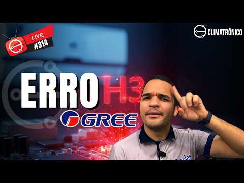 Vídeo: ERRO H3 GREE SPLIT: 6 Passos, 80% de Sucesso em 30-60 min