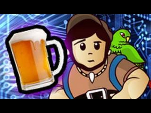 Drunk Gaming: The Castlevania Adventure - JonTron (re-upload)