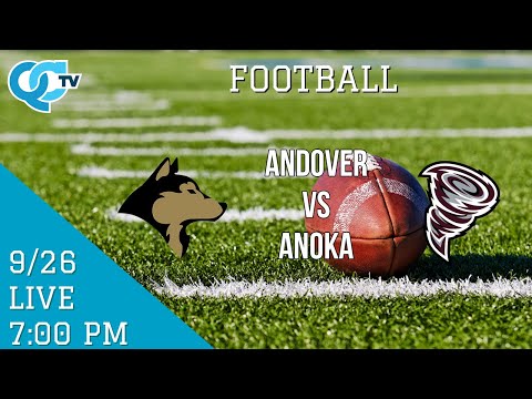 Football: Andover @ Anoka 09-26-2025 | Andover High School | Anoka High School | QCTV