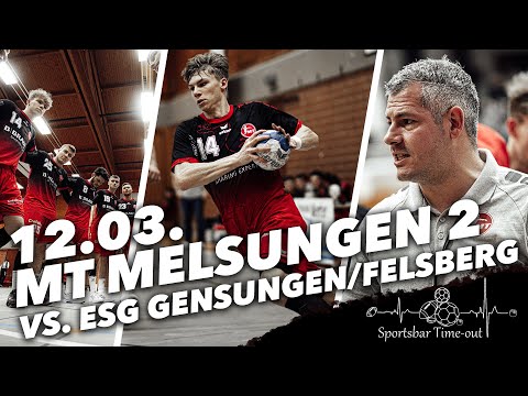 Aufstieg? MT2 vs. ESG Gensungen // Freigetränk im Café Auszeit | MT Melsungen (2022 / 2023)