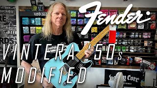Video thumbnail for Fender Vintera '50S Tele Modified Unboxing and Demo by ZIMM'S GUITARS