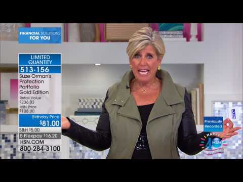HSN | Suze Orman Financial Solutions for You Celebration 07.23.2017 - 06 AM