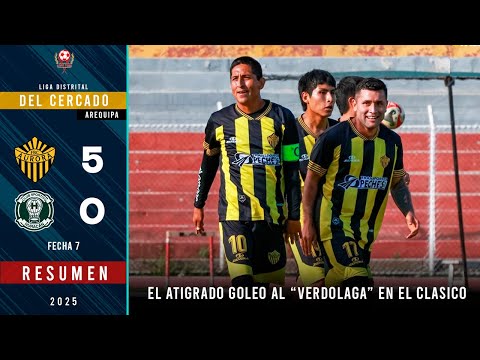 GOLEADA PICANTE DE AURORA SOBRE EL VERDOLAGA EN EL CLÁSICO AREQUIPEÑO | Aurora 5-0 Sportivo Huracán