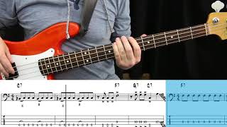 Blue Cheer - Summertime Blues (Bass cover with tabs)