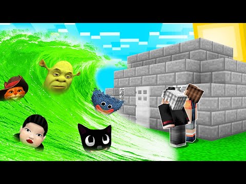 ESRARENGİZ TSUNAMİ VS EV! 😱 - Minecraft