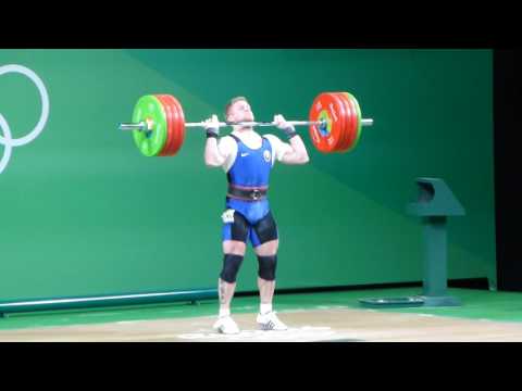 Pavel Khadasevich Men 85 kg Clean and Jerk 195 kg
