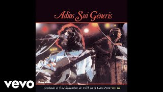 Music video thumbnail preview for Sui Generis - El Fantasma de Canterville (En Vivo) (Official Audio) by Sui Generis
