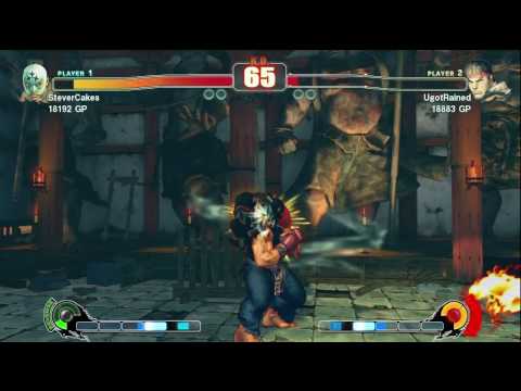 SFIV: Stevercakes (El Fuerte) vs UgotRained (Ryu)