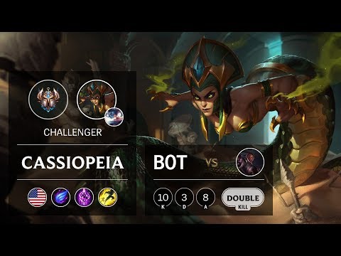Cassiopeia Bot vs Lucian - NA Challenger Patch 9.15