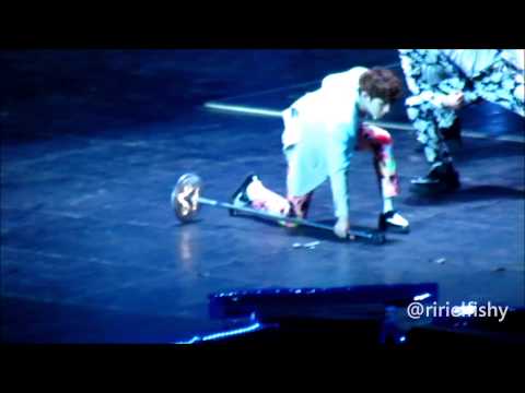 130309 Music Bank in Jakarta SHINEE - Dream Girl ( onew-taemin )