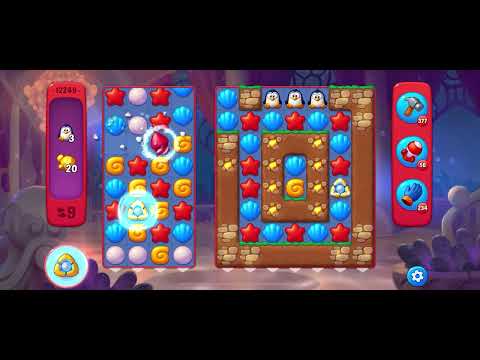 Fishdom Hard level 12249 no boosters フィッシュダム ハード