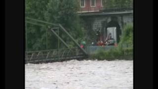preview picture of video 'Hochwasser Hieflau 2009'