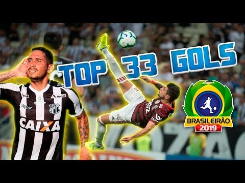 Top 33: Gols Mais Bonitos - Brasileiro 2019 - 1º Turno
