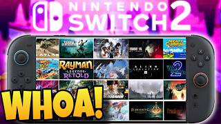 A TON of NEW Nintendo Switch 2 Games Just Got Revealed!