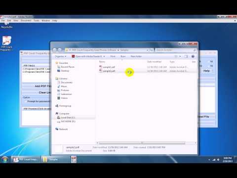 PDF Count Frequently Used Phrases Software